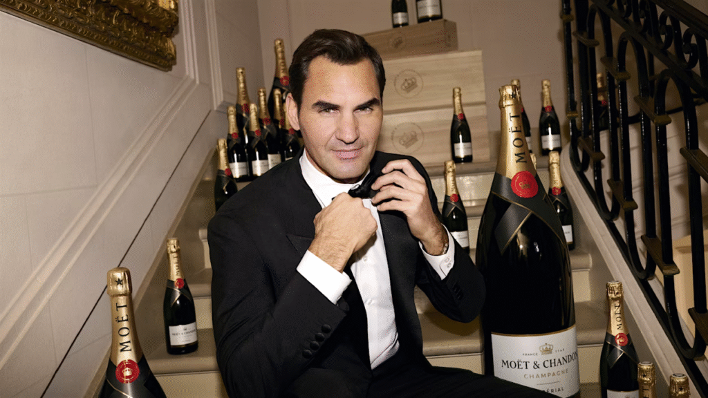 federer moet champagne film 012424 1600 federer moet champagne film 012424 1600